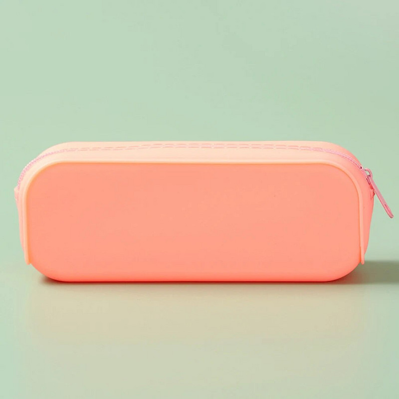 Σχολική μολυβοθήκη σιλικόνης γραφική ύλη μεγάλης χωρητικότητας Αδιάβροχη μαλακή μολυβοθήκη σιλικόνης Σχολικές θήκες για δωρεάν αποστολή Στυλό δώρο