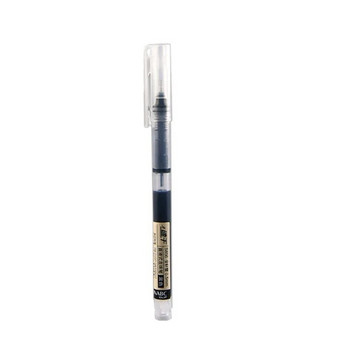 Бързосъхнеща 0,5 mm ролкова писалка с мастило с голям капацитет Права течна ролкова гел писалка за училищни канцеларски материали