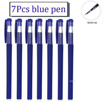 Set gel olovki Školski pribor Crna Plava Crvena Tinta Boja 0,5 mm Kemijska olovka Kawaii Pen Alat za pisanje Školski uredski pribor