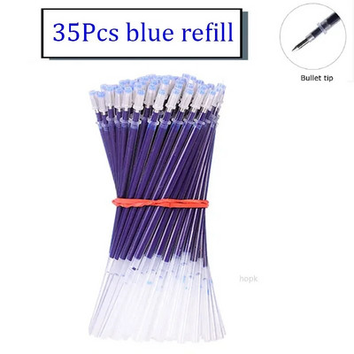 Set gel olovki Školski pribor Crna Plava Crvena Tinta Boja 0,5 mm Kemijska olovka Kawaii Pen Alat za pisanje Školski uredski pribor