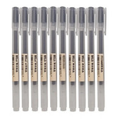 1/3 gab./komplekts Kawaii MUJIs gēla pildspalva melna/sarkana/zila 0,38 mm 0,5 mm tinte Japānas krāsu pildspalva Office School lodīšu pildspalva japāņu kancelejas preces