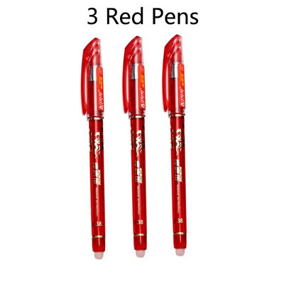 Kustutav geelpliiatsi komplekt Pastapliiatsid, varras 0,5 mm, täidised Muti-Colors tinti pestav käepide Kirjatarbed Kooli kontoritarbed