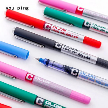 Πολυτελής ποιότητας Φοιτητικό Γραφείο Γραφείου Γραφείου Στυλό Fine Nib Gel Pen Big Ink Capacity στυλό Νέο