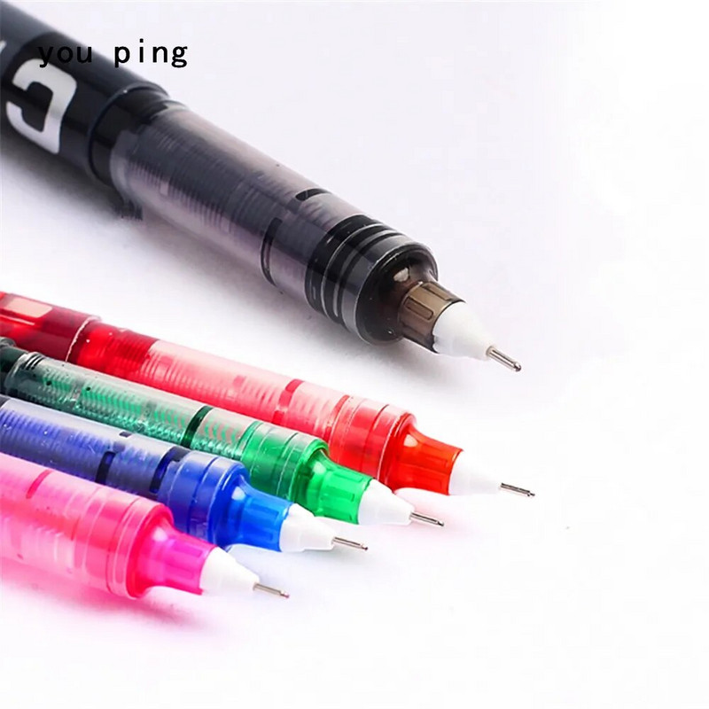 Πολυτελής ποιότητας Φοιτητικό Γραφείο Γραφείου Γραφείου Στυλό Fine Nib Gel Pen Big Ink Capacity στυλό Νέο