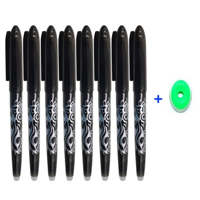 8 τεμάχια/Σετ 8 Χρώμα Σβήσιμο Τζελ Στυλό 0,5 χιλ. Στυλό Kawaii Στυλό Γράψιμο μαθητή που πλένεται ράβδος σχεδίασης Εργαλεία σχεδίου γραφείου Σχολική γραφική ύλη