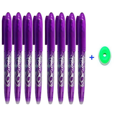 8 τεμάχια/Σετ 8 Χρώμα Σβήσιμο Τζελ Στυλό 0,5 χιλ. Στυλό Kawaii Στυλό Γράψιμο μαθητή που πλένεται ράβδος σχεδίασης Εργαλεία σχεδίου γραφείου Σχολική γραφική ύλη