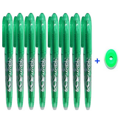 8 τεμάχια/Σετ 8 Χρώμα Σβήσιμο Τζελ Στυλό 0,5 χιλ. Στυλό Kawaii Στυλό Γράψιμο μαθητή που πλένεται ράβδος σχεδίασης Εργαλεία σχεδίου γραφείου Σχολική γραφική ύλη