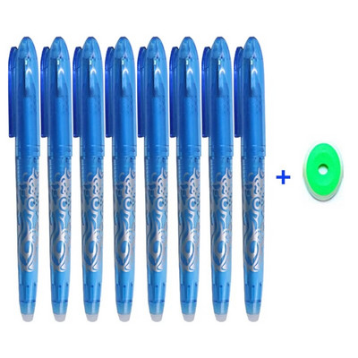 8 τεμάχια/Σετ 8 Χρώμα Σβήσιμο Τζελ Στυλό 0,5 χιλ. Στυλό Kawaii Στυλό Γράψιμο μαθητή που πλένεται ράβδος σχεδίασης Εργαλεία σχεδίου γραφείου Σχολική γραφική ύλη