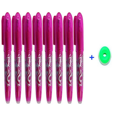 8 τεμάχια/Σετ 8 Χρώμα Σβήσιμο Τζελ Στυλό 0,5 χιλ. Στυλό Kawaii Στυλό Γράψιμο μαθητή που πλένεται ράβδος σχεδίασης Εργαλεία σχεδίου γραφείου Σχολική γραφική ύλη