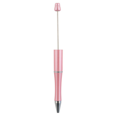 5gab. Melnas tintes plastmasas lodīšu pildspalvas lodīšu pildspalvas DIY rotaslietas krelles Personalizētas dāvanas Skolas biroja rakstīšanas paraksta pildspalva