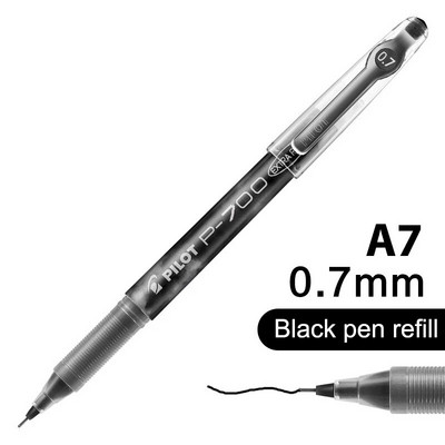 Pilot P500/P700 gēla pildspalva 0,5/0,7 mm rullīša lodīšu pildspalva īpaši smalku punktu studentu pildspalva