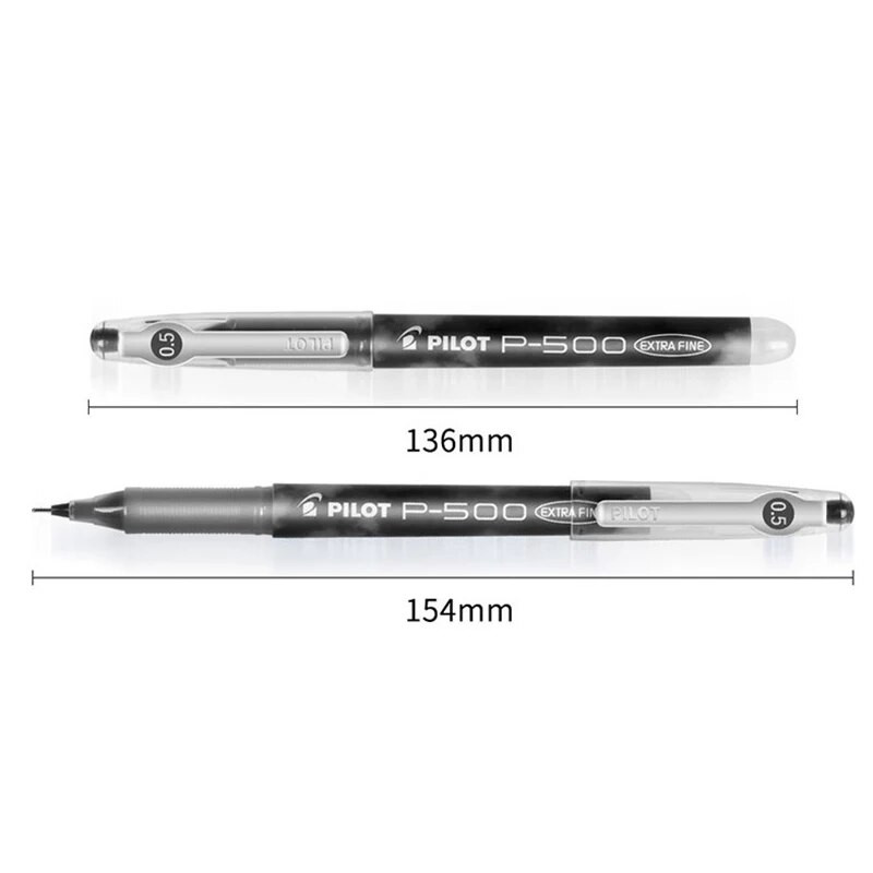 Pilot P500/P700 gēla pildspalva 0,5/0,7 mm rullīša lodīšu pildspalva īpaši smalku punktu studentu pildspalva