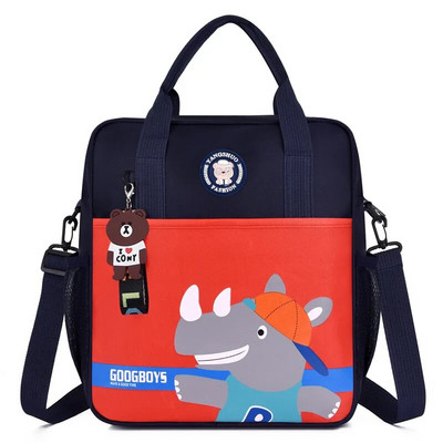 Skolēna soma Sākumskolas rokassomiņa Multfilmas viena pleca soma Grima skolas soma Zēni un meitenes nes skolas somu