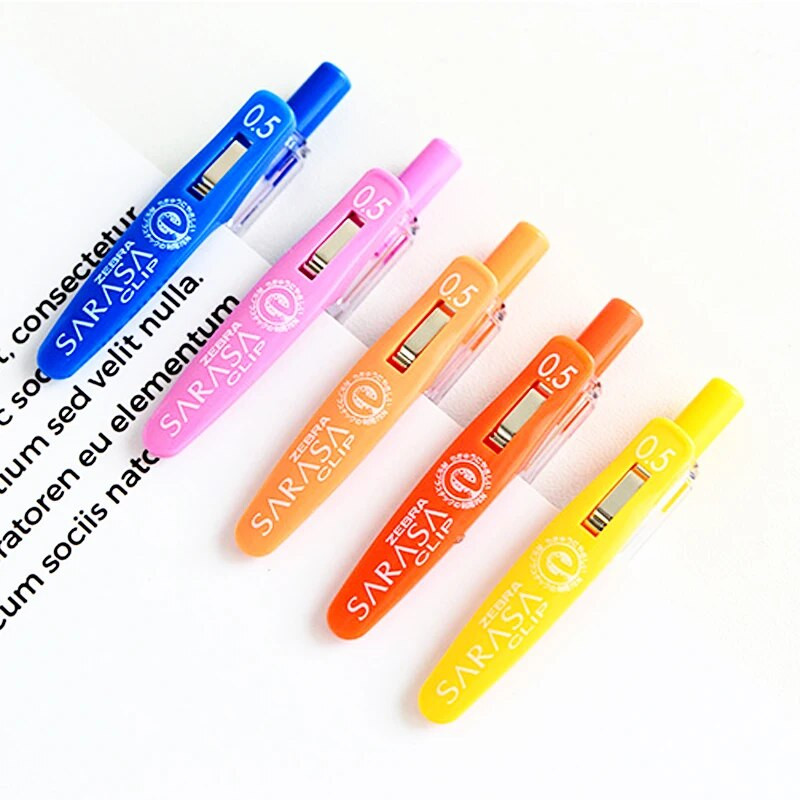 1 tk Zebra SARASA JJ15 Juice mitmevärviline geelpliiats õpilaste joonistamise kirjutustarbed 0,5 mm 20 värvi