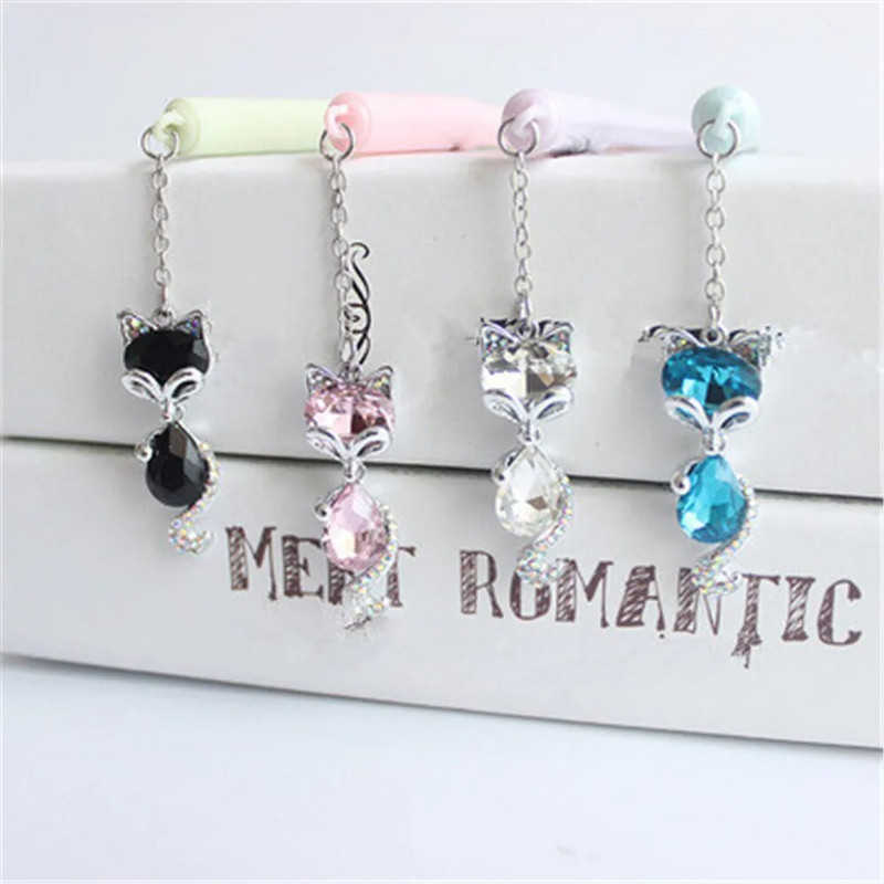 Γελοιογραφία Fox Pendant Gel Στυλό Kawaii Stationery Παιδικά Δώρα 0,5 χιλιοστών Signature Στυλό Σχολικό Γραφείο Γραφής