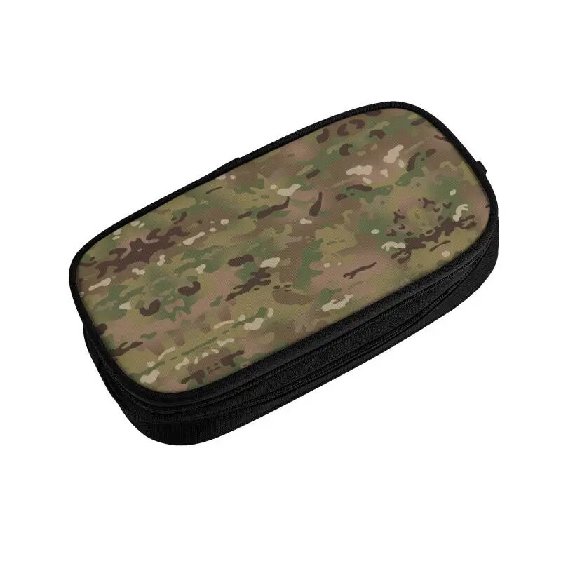 Militāra kamuflāžas raksta skolas zīmuļu maciņi zēniem meitenēm liela ietilpība armijas taktiskā kamo zīmuļu maciņa studentiem kancelejas preces