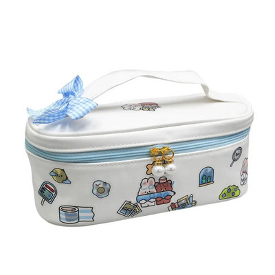 Loominguline PU armas pliiatsikott kooli hoiukott Nahast kosmeetikakott suur pliiatsikott tüdrukule pastakas Maasika kawaii pastakas