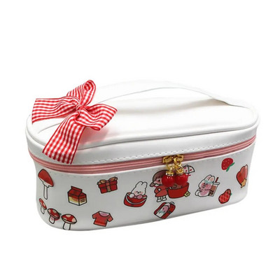 Loominguline PU armas pliiatsikott kooli hoiukott Nahast kosmeetikakott suur pliiatsikott tüdrukule pastakas Maasika kawaii pastakas