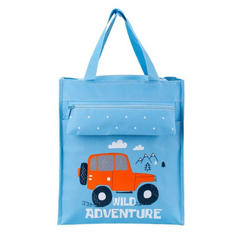 Детска чанта за съхранение на книги за начално училище, карикатура, преносима чанта за книги, детска чанта за обучение от плат Оксфорд, ученически чанти-за-момичета
