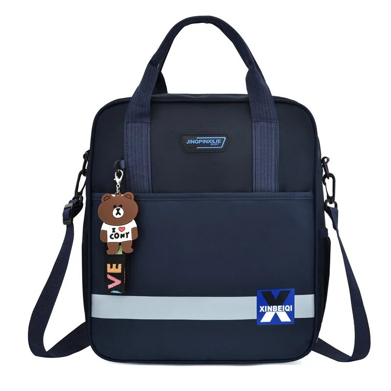 Ειδική τσάντα στριμωγμού για αγόρια και κορίτσια Τσάντα ταχυδρόμου με έναν ώμο Τσάντα τσάντα πολλαπλών χρήσεων Χειροποίητη τσάντα βιβλίου