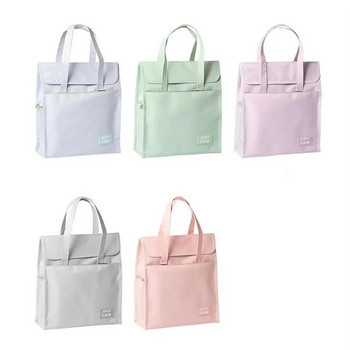 Φάκελοι αρχείων Α4 Τσάντες φροντιστηρίου μαθητών File Organizer Τσάντα αποθήκευσης A4 Τσάντα εγγράφων Oxford Cloth Tote Bag Leisure Handbag School
