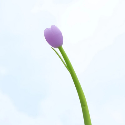 3 τμχ Στυλό Kawaii Discolor Tulip Gel Creative στυλό που αλλάζει χρώμα, ουδέτερο στυλό Μαύρο μελάνι Signature στυλό Δώρα γιορτές Αναλώσιμα γραφείου