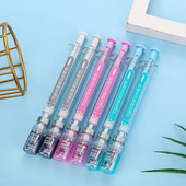 2Pieces Novelty Syringe Peculiar Shape Cute Stationery 0,5 mm School Supplies Office Gel στυλό