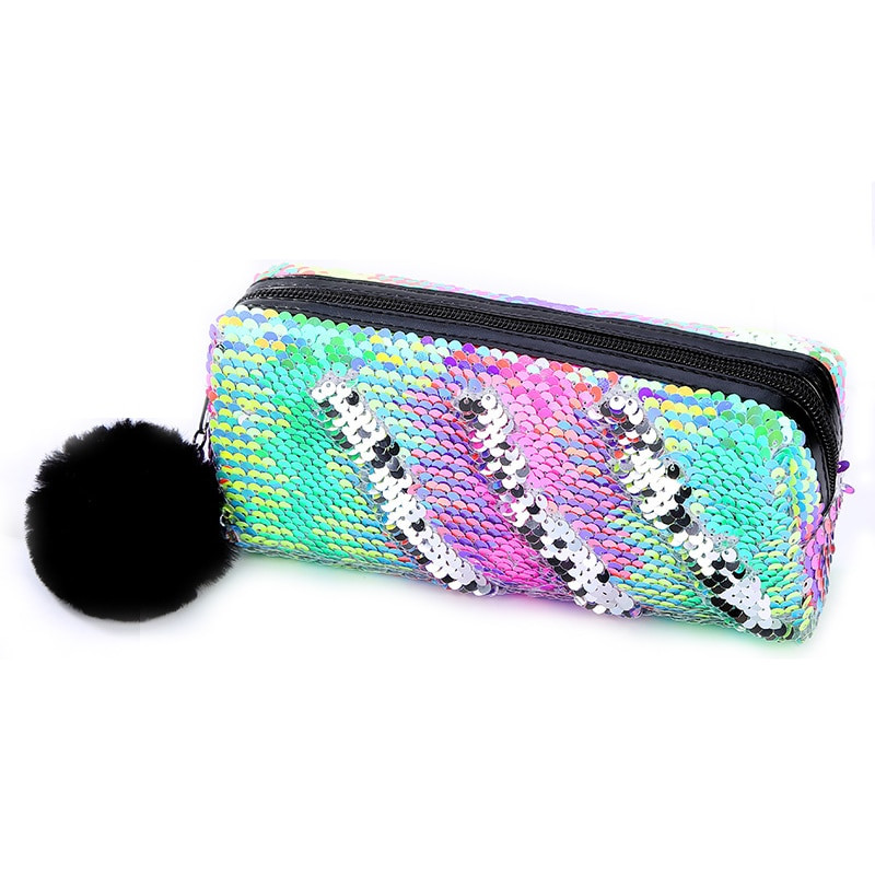 Αναστρέψιμη παγιέτα μολυβοθήκη για κορίτσια σχολικά είδη Super Big σχολική μολυβοθήκη Χαρτικά δώρου Μολυβοθήκη Μολυβοθήκη