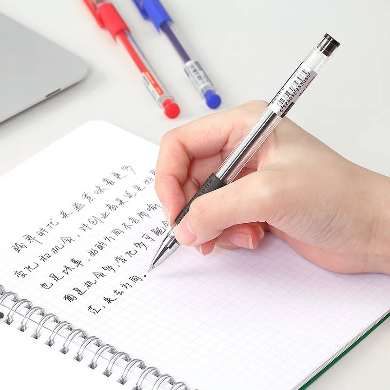 23Gb gēla pildspalva un uzpilde melna zila sarkana tintes lode 0,5 mm gēla pildspalvas Skolas un biroja piederumi Kancelejas piederumi ar bezmaksas piegādi