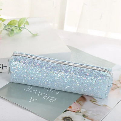 kawaii Glitter Μολυβοθήκη Μολυβοθήκη Μολυβοθήκη Μολυβοθήκη Τσάντα μολυβιού Προμήθειες χαρτικής Τσάντα μακιγιάζ πούλιες Τσάντα καλλυντικών