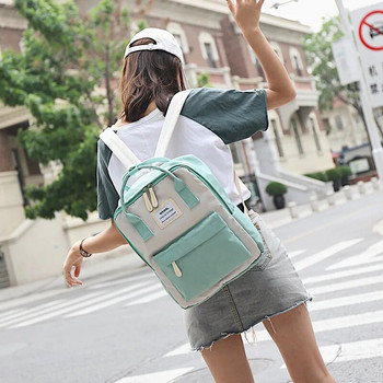 Σακίδιο πλάτης Γυναικεία μόδα Νεανική τσάντα ώμου Κορεατικού στυλ Σακίδιο πλάτης για φορητό υπολογιστή Σχολικές τσάντες για έφηβα κορίτσια αγόρια Τσάντα ταξιδιού