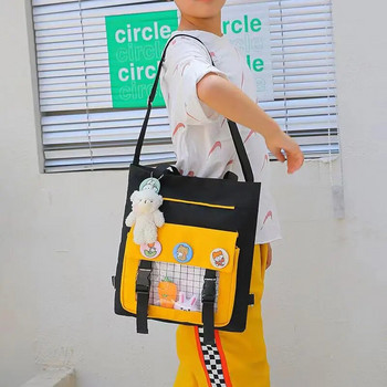 Детски училищни чанти Момичета Момче Преносима информационна чанта Карикатура Чанта за обучение Чанта за съхранение на ученически пособия Детска чанта Канцеларски материали
