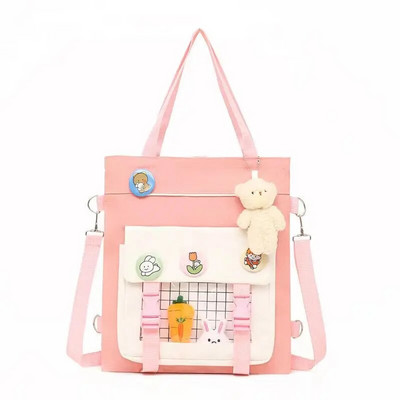 Παιδικές σχολικές τσάντες κορίτσια αγόρια Φορητή τσάντα πληροφοριών Κινούμενα σχέδια Τσάντα φροντιστηρίου Σχολικά είδη τσάντα αποθήκευσης Παιδική τσάντα χαρτικά