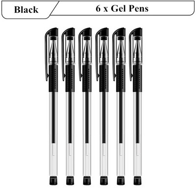 Στυλό τζελ με ανταλλακτικά Σετ Μύτη βελόνας 0,5 χιλιοστών Μαύρο Μπλε Κόκκινο Ανταλλακτικά Φοιτητές Σχολικό Γραφείο Χαρτικά Χονδρική