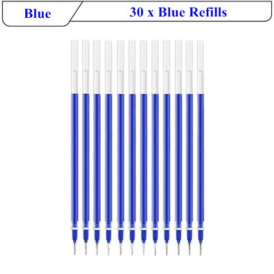 Στυλό τζελ με ανταλλακτικά Σετ Μύτη βελόνας 0,5 χιλιοστών Μαύρο Μπλε Κόκκινο Ανταλλακτικά Φοιτητές Σχολικό Γραφείο Χαρτικά Χονδρική