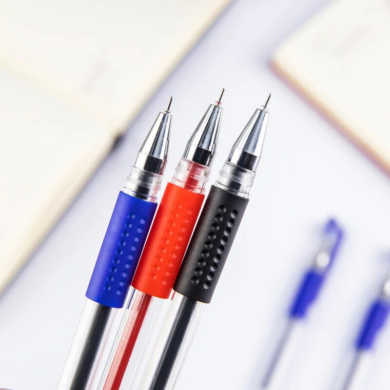 Στυλό τζελ με ανταλλακτικά Σετ Μύτη βελόνας 0,5 χιλιοστών Μαύρο Μπλε Κόκκινο Ανταλλακτικά Φοιτητές Σχολικό Γραφείο Χαρτικά Χονδρική
