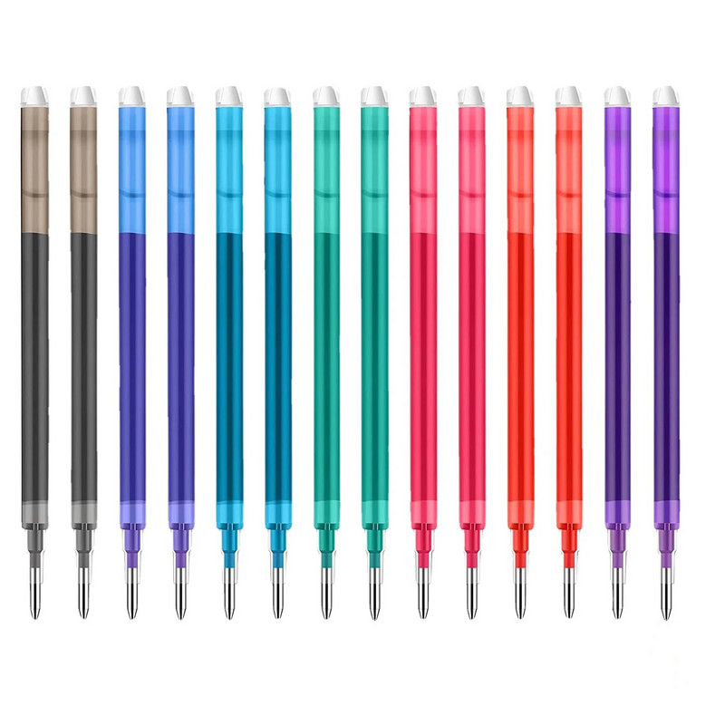 6gab dzēšams pildspalvu komplekts 0,7mm dzēšams uzpildīšanas stienītis gēla tinte radošās zīmēšanas rīki gēla pildspalvu komplekti skolas biroja rakstāmpiederumi