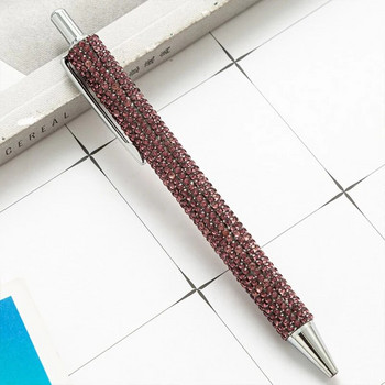 Писалка с кристали с блясък и пайети 0,5 мм, химикалка с черен пълнител, канцеларски материали, гел-писалка, инструменти за писане, офис консумативи