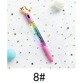 Armas ükssarviku kerge pliiats Armas õpilasele mõeldud 0,5 mm geelpliiats Kontoritarbed Kooli õpilase kirjatarbed sõbrale klassikaaslase kingitus