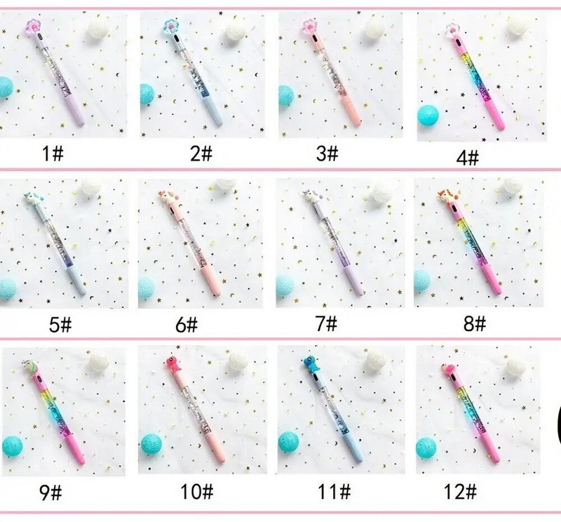 Armas ükssarviku kerge pliiats Armas õpilasele mõeldud 0,5 mm geelpliiats Kontoritarbed Kooli õpilase kirjatarbed sõbrale klassikaaslase kingitus