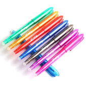 8 τεμ. Erasable Gel Pen or Refill Rod 0,5mm Washable Handle Magic Erasable Pen Refills for School Writing Toolery Kawaii Stationery