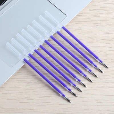 8 τεμ. Erasable Gel Pen or Refill Rod 0,5mm Washable Handle Magic Erasable Pen Refills for School Writing Toolery Kawaii Stationery