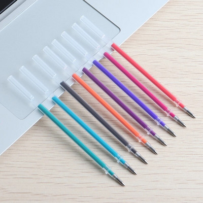 8 τεμ. Erasable Gel Pen or Refill Rod 0,5mm Washable Handle Magic Erasable Pen Refills for School Writing Toolery Kawaii Stationery