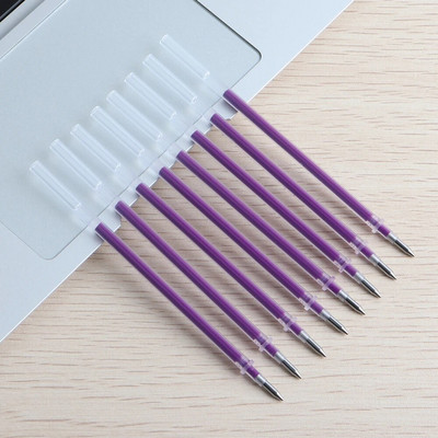 8 τεμ. Erasable Gel Pen or Refill Rod 0,5mm Washable Handle Magic Erasable Pen Refills for School Writing Toolery Kawaii Stationery