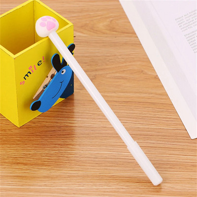 Kawaii Kitten Paw gēla pildspalvas Jauki multfilmu kaķu rakstīšanas pildspalvas Studentu kancelejas piederumi Skolas biroja piederumi Radošas dāvanas draugiem