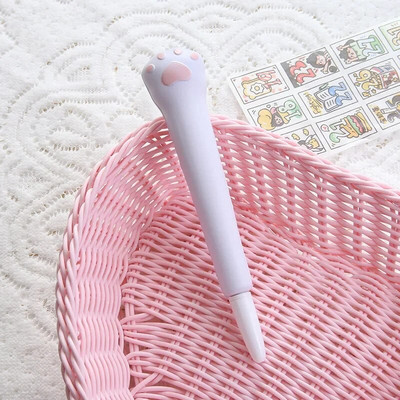 Stresa mazināšanas gēla pildspalvas Kawaii Rabbit Squishy Foam Signature Pildspalvas Jauki rullīšu pildspalvas skolas korejiešu kancelejas piederumiem biroja piederumi