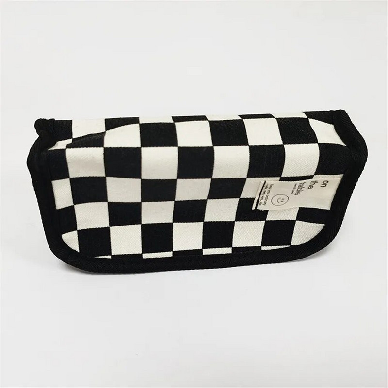 Penālis Kawaii Estuche Escolares Estojo šaha borta režģa futrāļi soma Trousse estētiskās kancelejas preces Estuches Fundas pencils