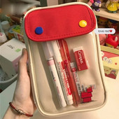 Korejiešu Lielas ietilpības zīmuļu soma Kosmētikas kosmētikas soma skolas kancelejas preces