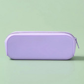 Lielas ietilpības ūdensnecaurlaidīgs silikona zīmuļu futrālis Sakārtojiet kancelejas piederumu aplauzuma skolas piederumus, izmantojot šo rāvējslēdzēja glabāšanas maisiņu