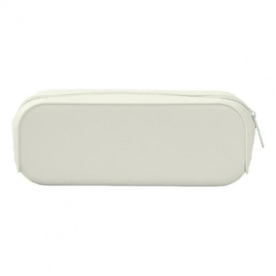 Lielas ietilpības ūdensnecaurlaidīgs silikona zīmuļu futrālis Sakārtojiet kancelejas piederumu aplauzuma skolas piederumus, izmantojot šo rāvējslēdzēja glabāšanas maisiņu